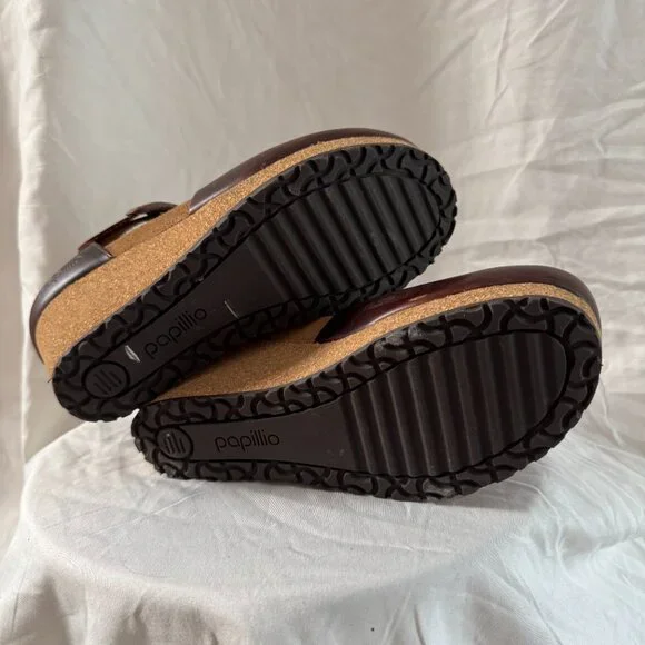 Birkenstock Heel Clog Papillio, Mary Jane Wedge, Size 37, dark brown - Picture 5 of 7